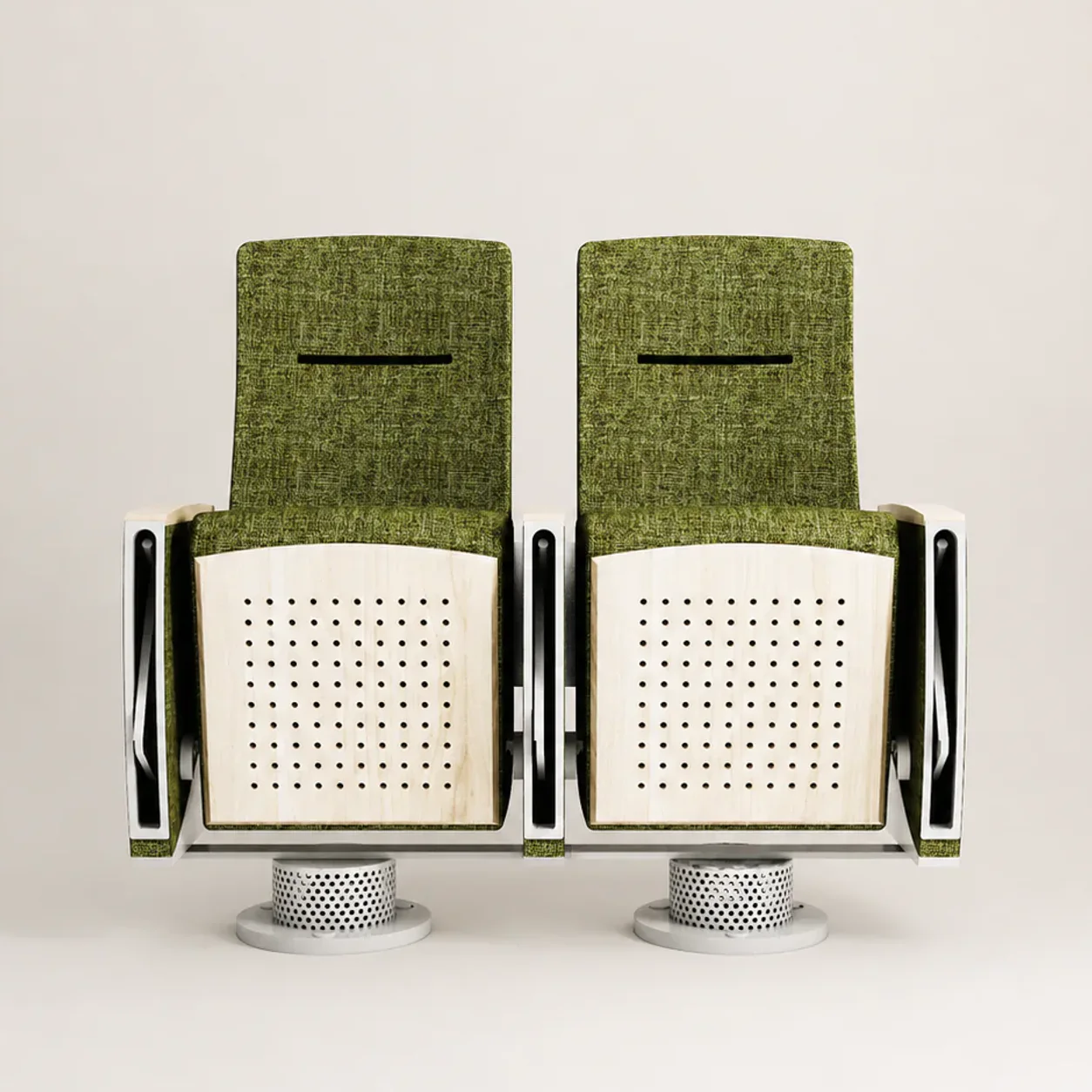 Fixed auditorium seating range