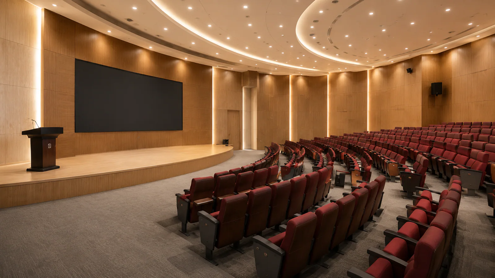Auditorium and report hall seating